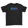 new batman gradient color logo Youth Tee