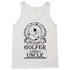 Golfer Uncle Tank Top