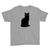 black cat Youth Tee