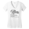 aliens nuke from orbit Women's V-Neck T-Shirt