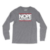 nope not today best trending Long Sleeve Shirts