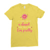 feed me a donut Ladies Fitted T-Shirt
