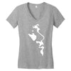 ian brown the stone roses indie music god Women's V-Neck T-Shirt