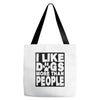 I LIKE DOGS MORE THAN PEOPLE Tote Bags
