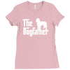 the dogfather labradoodle white Ladies Fitted T-Shirt