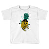 pineapple skateboarding Toddler T-shirt