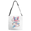 dragon eater Adjustable Strap Totes