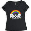 Play It Proud Women's Triblend Scoop T-shirt