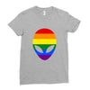 alien lgbt Ladies Fitted T-Shirt