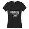 neighbors Women's V-Neck T-Shirt