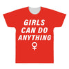 Girls Can Do Anything All Over Men's T-shirt