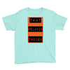 wear that melanin though Youth Tee