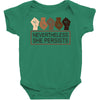 nevertheless she persists Baby Bodysuit