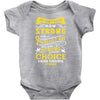 We Don't Know How Strong We Really Are Until Being Strong Is The Only Baby Bodysuit