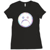 halographic sad boys Ladies Fitted T-Shirt