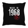 Made In 1968 All Original Parts Throw Pillow
