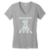 varsity chess checkmate Women's V-Neck T-Shirt