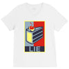 lie V-Neck Tee