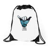 hang loose Drawstring Bags