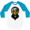 zombi hop hop 3/4 Sleeve Shirt