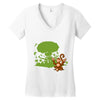 apathetic in the face of certain annihilation Women's V-Neck T-Shirt