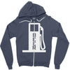 men's humor funny tee graphic Zipper Hoodie