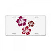 flowers License Plate