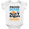 Class of 2017 Proud Brother Graduation Baby Onesie