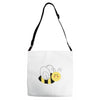 cute bee Adjustable Strap Totes