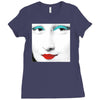 monalisa pop art Ladies Fitted T-Shirt
