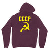 cccp hammer &amp; sickle  soviet union communist communism russia red star Hoodie