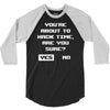 hacking time 3/4 Sleeve Shirt