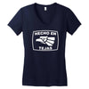 hecho en tejas Women's V-Neck T-Shirt