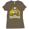 nightmare   scroll Ladies Fitted T-Shirt