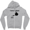 i wet my plants Zipper Hoodie