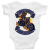 skull rider Baby Onesie