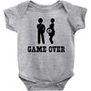 game over  funny pregnancy Baby Bodysuit