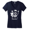 the lunar year of rooster Women's V-Neck T-Shirt