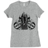 old schol Ladies Fitted T-Shirt