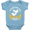 Father and Son Best Friends for Life Baby Bodysuit