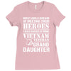 Vietnam Veteran Granddaughter Ladies Fitted T-Shirt