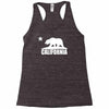 california bear Racerback Tank