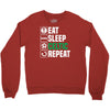 eat sleep celtic Crewneck Sweatshirt