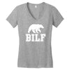 bilf, bear i'd like to Women's V-Neck T-Shirt