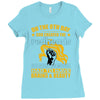 on the 8th day god created the redhead because someone had to have bra Ladies Fitted T-Shirt