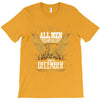 All Men Are Created Equal But Only The Best Are Born In December T-Shirt