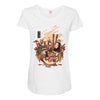 Popular Ramen Maternity Scoop Neck T-shirt