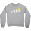 goku evolution Crewneck Sweatshirt