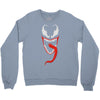 monster face Crewneck Sweatshirt