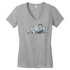 zombies Women's V-Neck T-Shirt